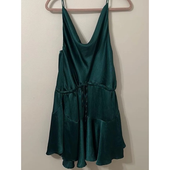 Princess Polly Lia Mini Dress Green - Picture 8 of 9